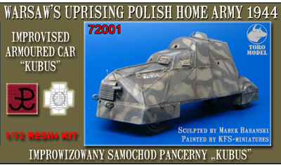 Improvised armoured car "Kubus"