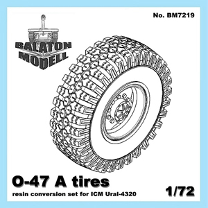 Ural-4320 O-47 tires wheels (ICM) - Click Image to Close