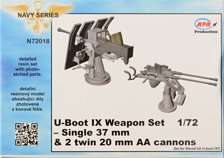 U-Boot typ IXC Weapon Set (REV)