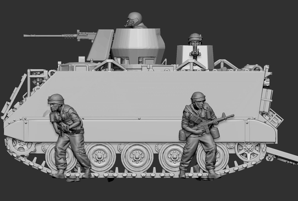 M113 ACAV crew - Click Image to Close