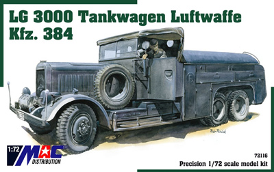 Mercedes Benz LG 3000 Tankwagen Luftwaffe Kfz.384