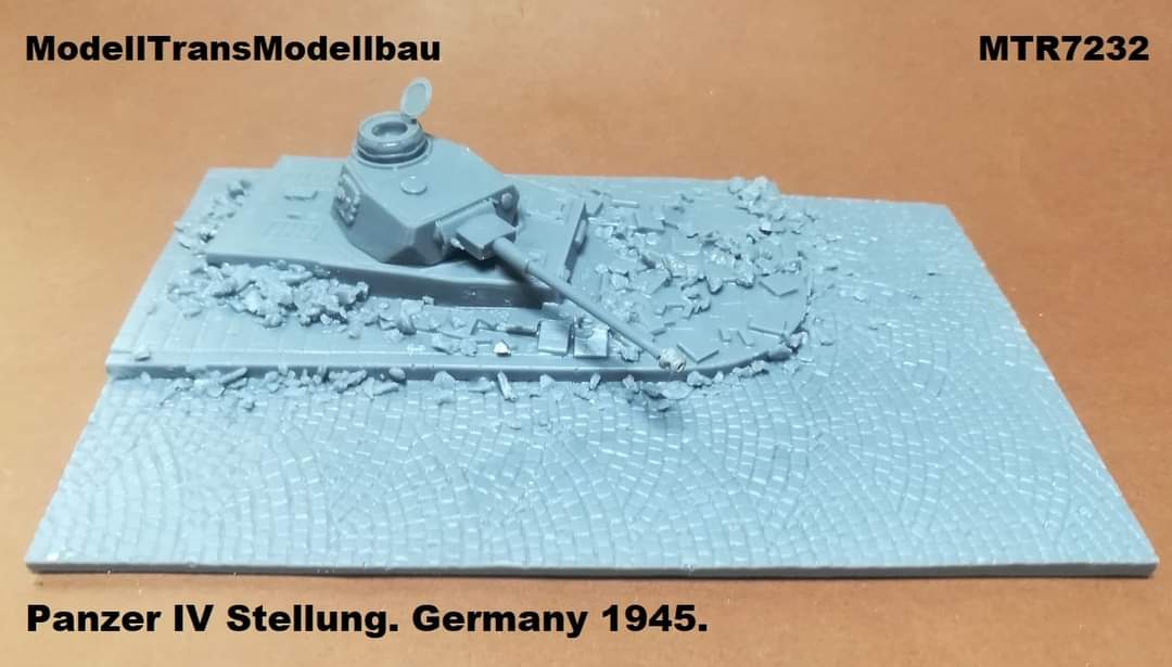 Panzer IV stellung - Germany 1945