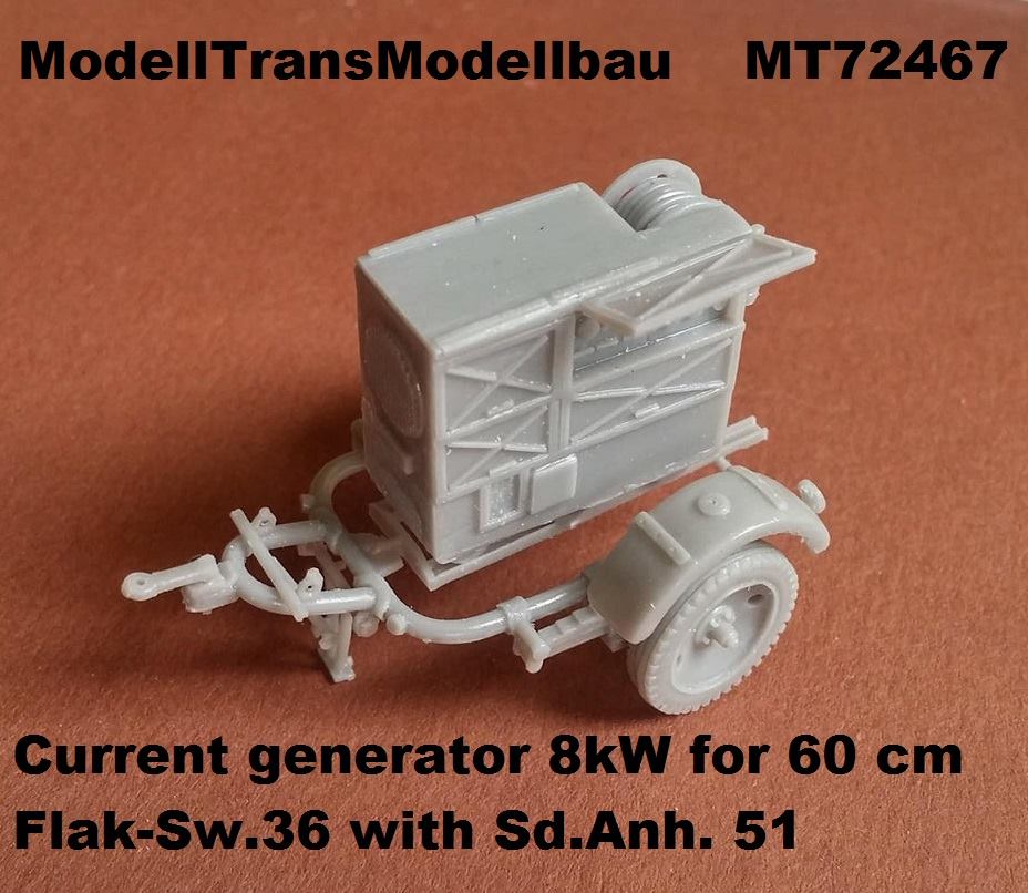 60 cm Flak-Sw.36 generator 8kW auf Sd.Anh.51 - Click Image to Close