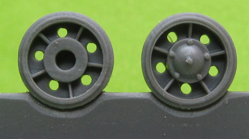 T-34 mod.1940 idler wheels with rubber bandage