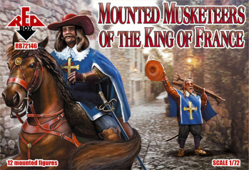 Musketeers of the King Of France - mounted - Click Image to Close