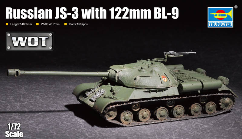 JS-3 with 122mm BL-9 gun