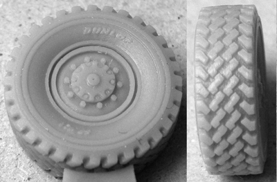 MAN 8x8 wheels "Dunlop" tyre (REV)